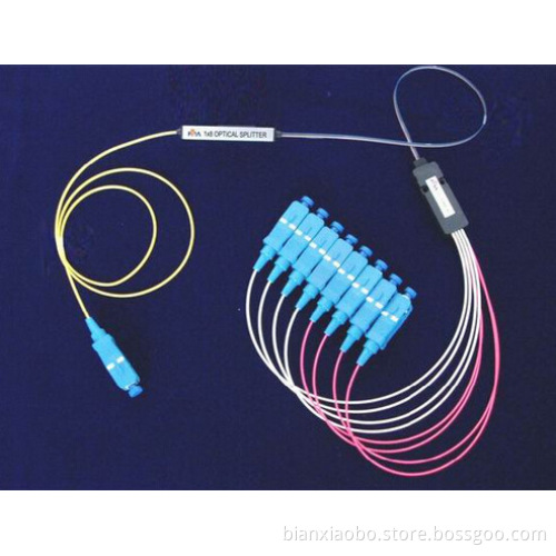 GPON System 1*2/4/6/8/16/32/64 1x64 PLC Fiber Optic Splitter